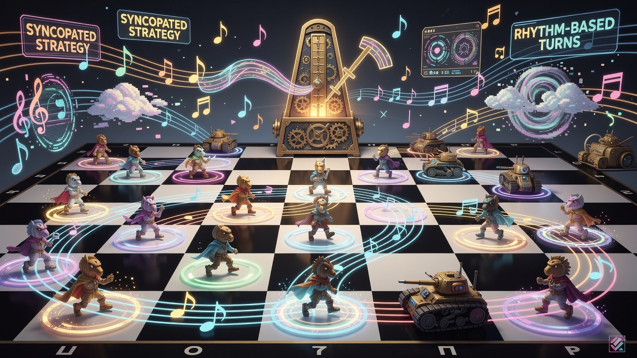 Funky Time Management in Time-Based Strategy Games: How Rhythmic Mechanics and Quirky Turn-Based Timing Shape Gameplay