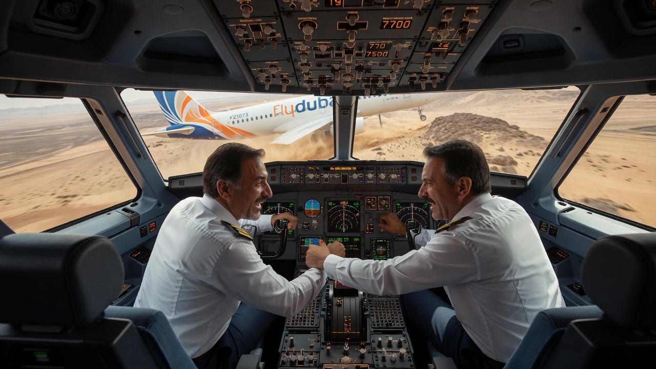 Flydubai Cockpit Attack Forces Emergency Landing in Saudi Arabia