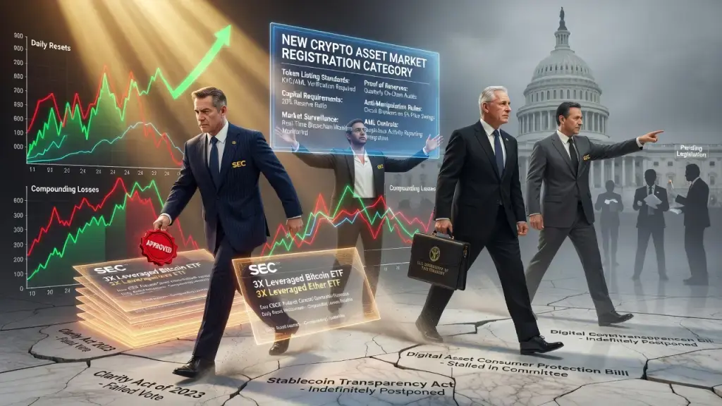 Regulators Race Ahead of Congress on Crypto Leverage Rules
